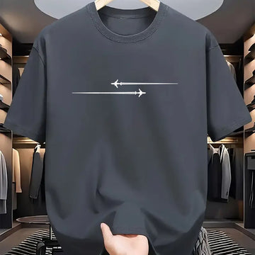 Oversized T-shirt in Premium Cotton - Refined Comfort