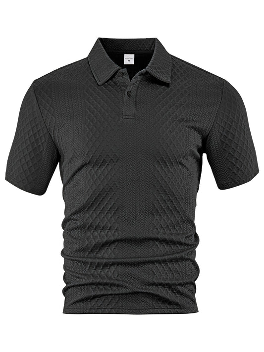 Loose-Fit Lightweight Casual Polo Shirt