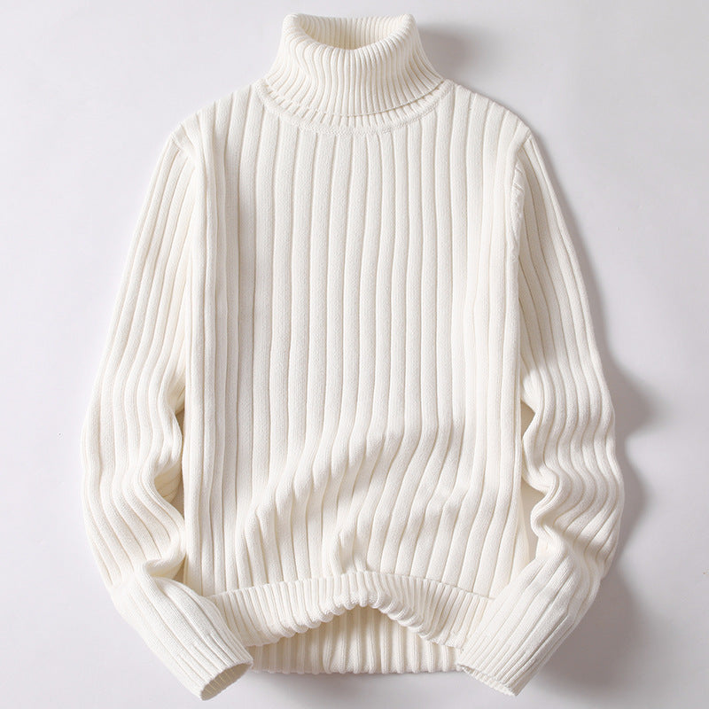 Men's Premium High-Neck Knit Sweater