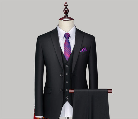 Elite Slim Three-Piece Formal Suit