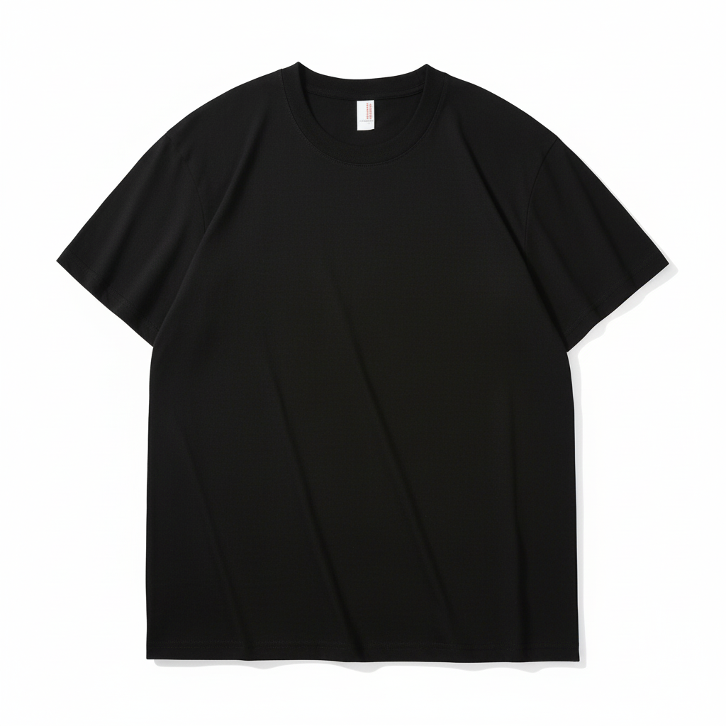 Premium Black Essential Tee