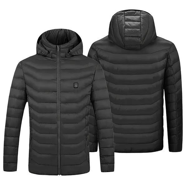 Jacket with electric heating, 3 heating levels