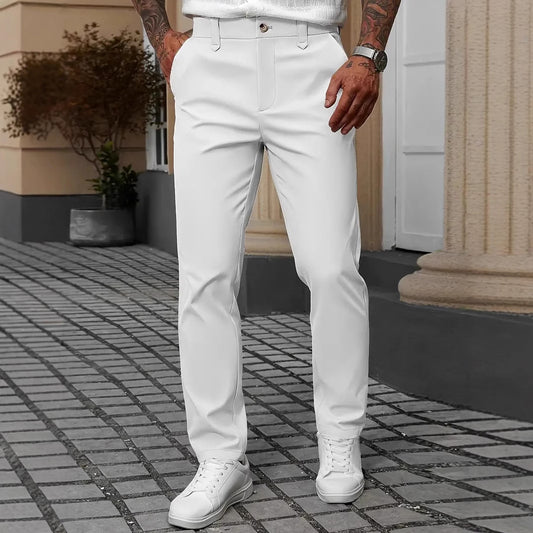 Premium Solid Color Dress Pants