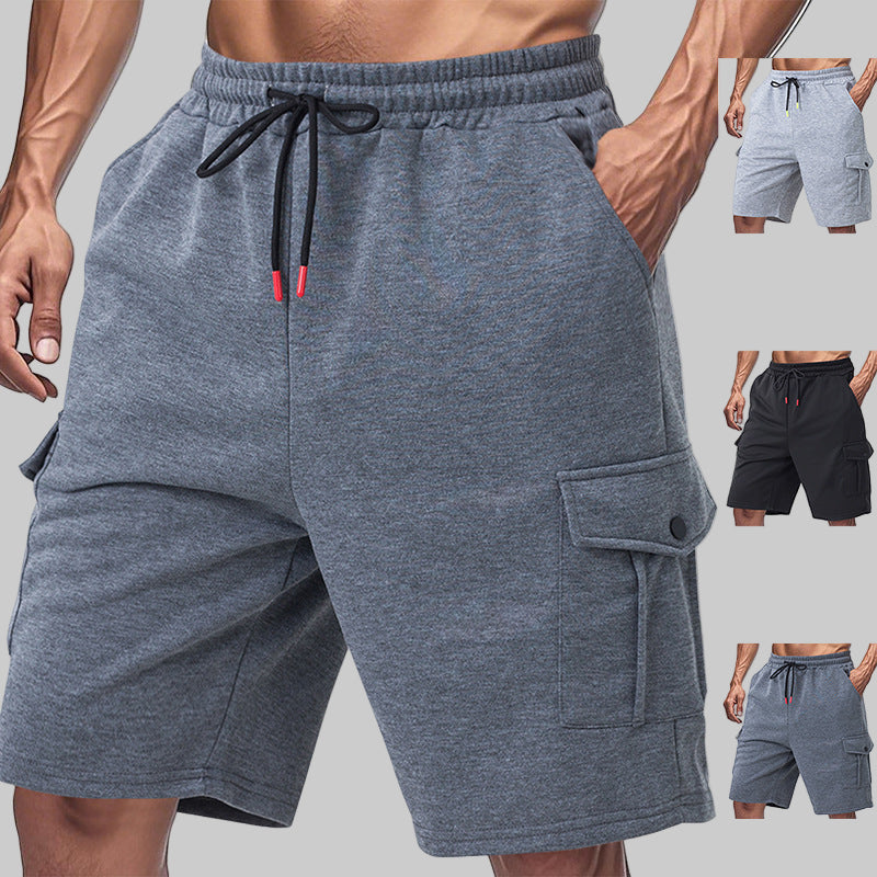 UrbanEase Cargo Fleece Shorts – Relaxed Fit