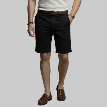 Men’s Premium Straight-Cut Social Shorts – Lightweight Bamboo Fiber Comfort