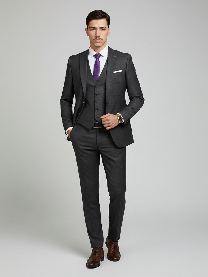 Elite Slim Three-Piece Formal Suit