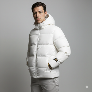 Solid Color American Loose Cotton Jacket With Hood