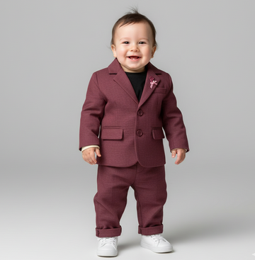 Kids Luxury Slim Suit Set