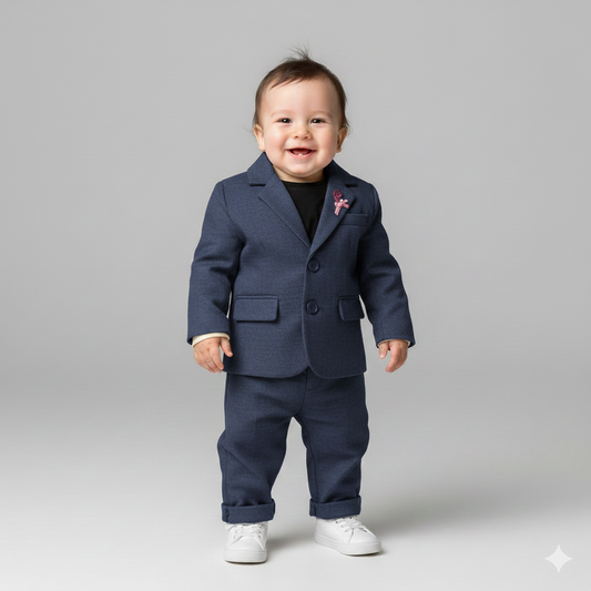 Kids Luxury Slim Suit Set